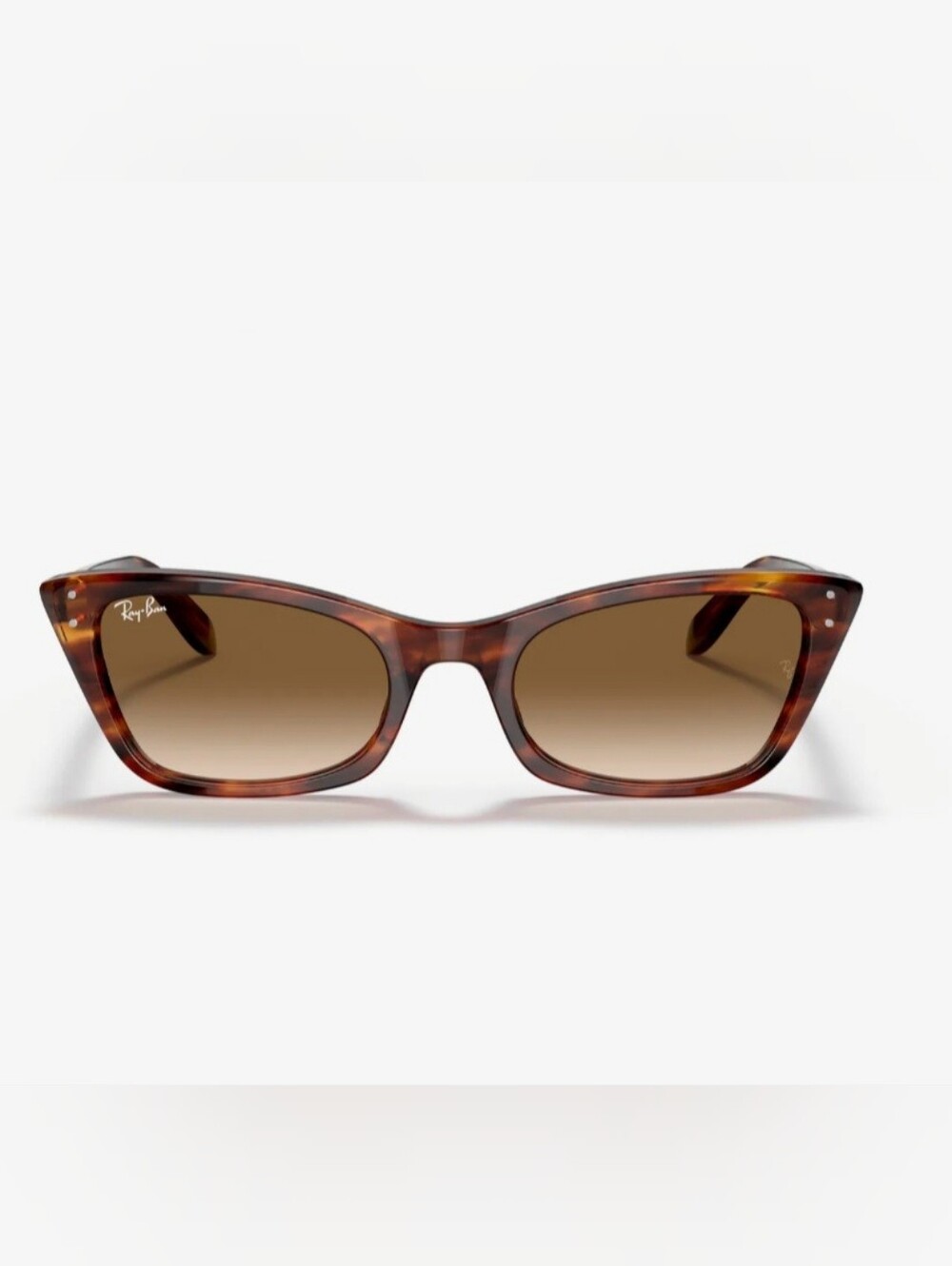 Ray-Ban Celebrity Lady Burbank Tortoiseshell Brown Gradient Sunglasses New